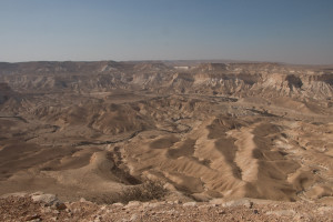 Winter in the desert
